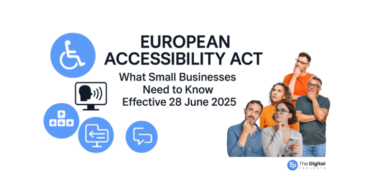 Blog cover entitled The European Accessibility Act and What it Means for Irish Small Businesses